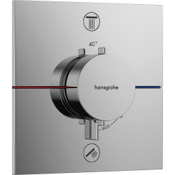 HG Thermostat ShowerSelect Comfort E Fertigset, 2...