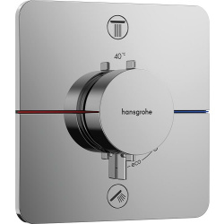 HG Thermostat ShowerSelect Comfort Q Fertigset, 2...