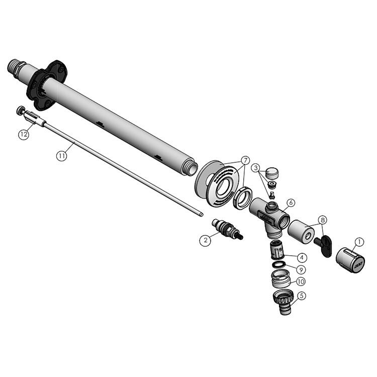 Ersatzteil 11-12 Kegel mit RV und Spindel XL für FROSTI für Frosti BJ24