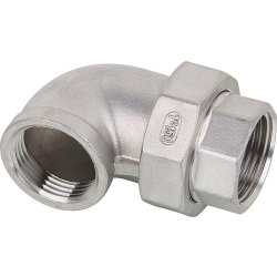 Edelstahl Winkelverschraubung 311W IG/IG DN32 1 1/4"