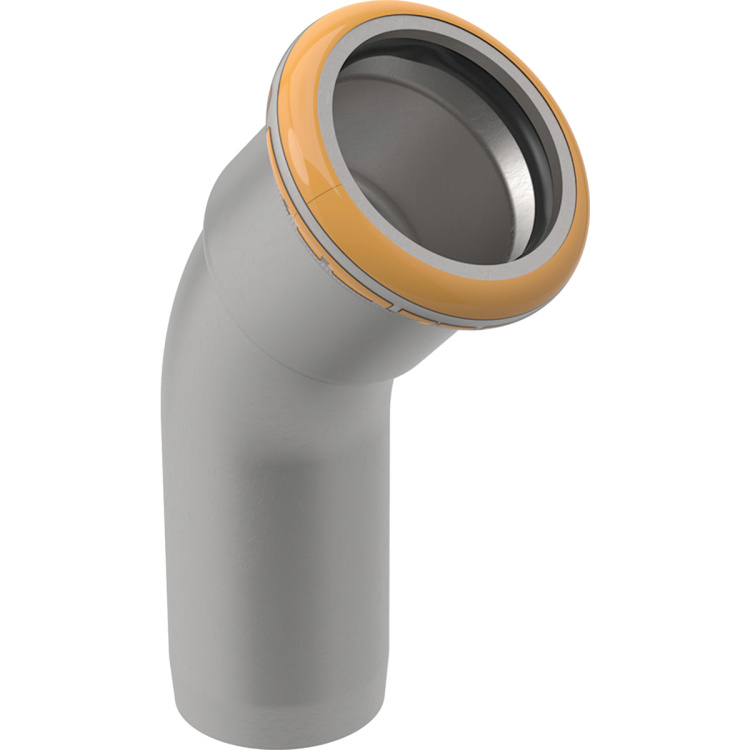 Geberit Mapress Therm Bogen 45° d28mm m. Einschubende