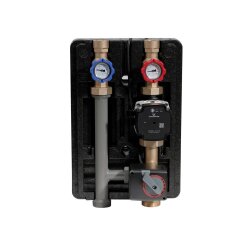 Pumpengruppe gemischt GPO-S mit Grundfos UPM3S 25-60