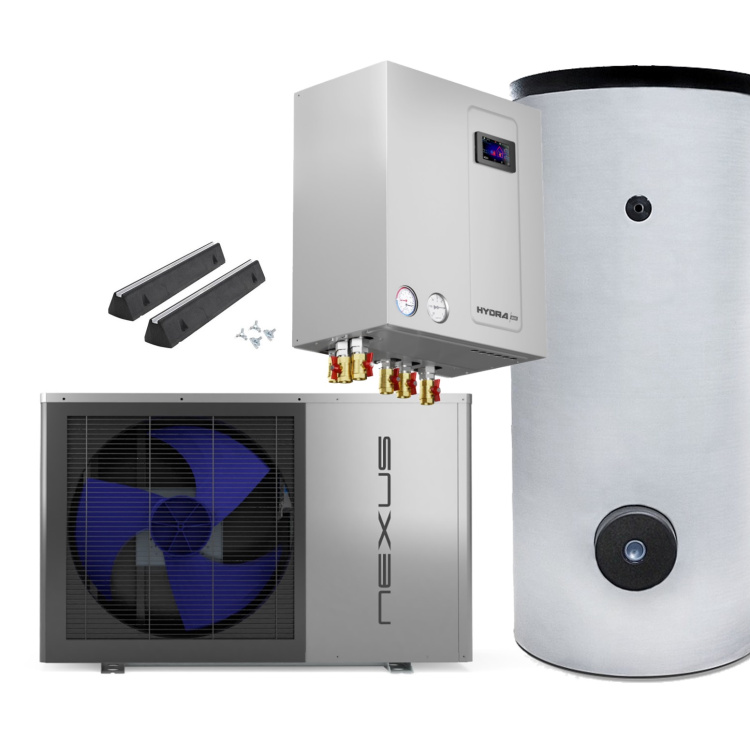 Sunex Luft-Wärmepumpe Nexus EVI 8kW R32 Komplettpaket