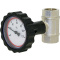 BRV Kugelhahn mit Thermometer DN25 1" Rot