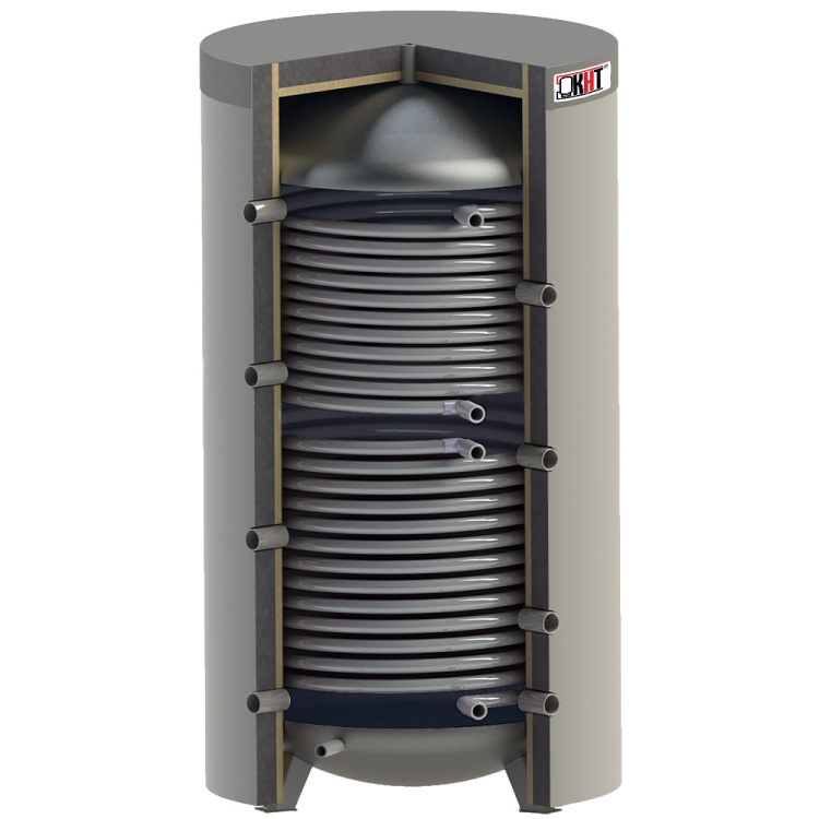 Pufferspeicher KHT PS-C2 1500L mit 2 Register
