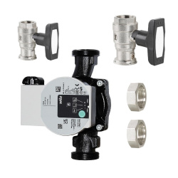 Rücklaufladepumpe Wilo STG25/7-50 PWM mit Absperrset