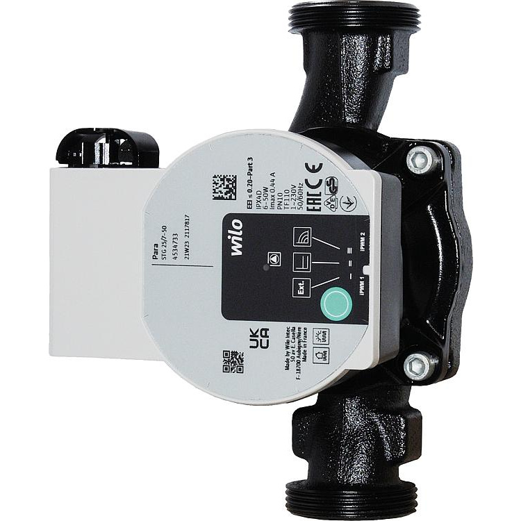 Umwälzpumpe Wilo Para STG 25/6-50 M 180mm PWM1 und PWM2 Heizungspumpe Hocheffizienzpumpe Energieeffizienzklasse A