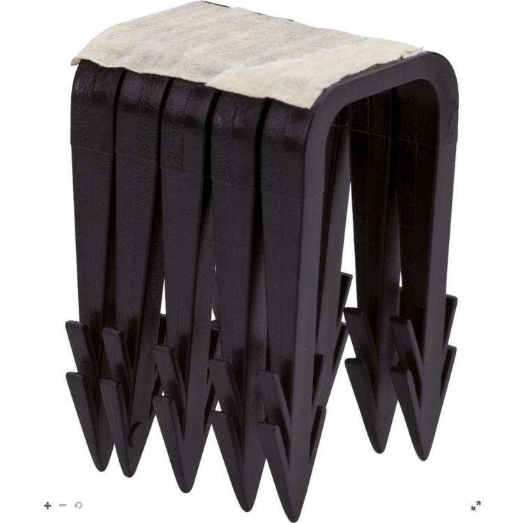 Haltenadel für Kunstoffschiene 40x20 mm - VPE 250 St