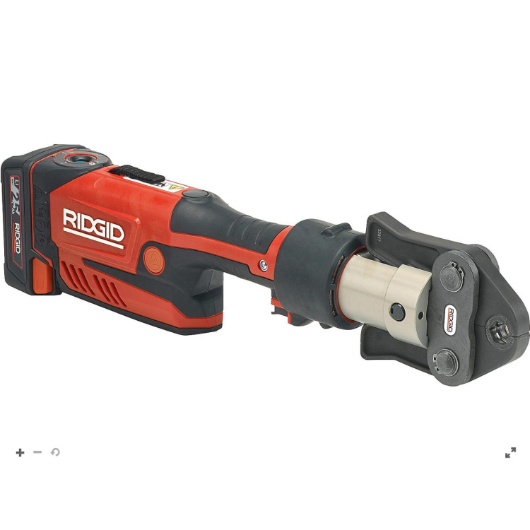 Ridgid Akku-Pressmaschine RP 351-B mit 1x2,5Ah Li-Akku,Ladegerät und Transportkoffer