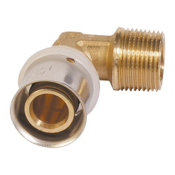 Comisa Winkelübergang mit AG 1 1/4"- 40x3,5mm