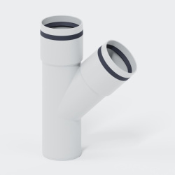 Polo-Kal 3S Abzweiger DN 50 45°