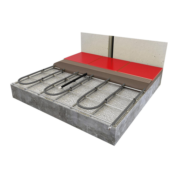 Fussbodenheizung Kabel 500W 29,4m für Beton/ Estrich