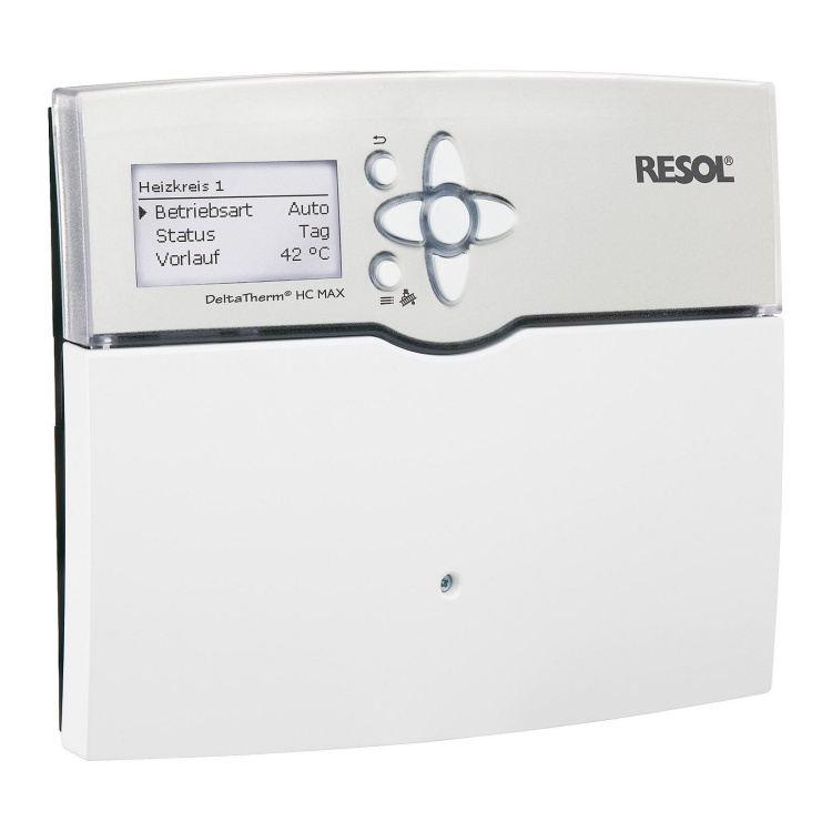 Heizungsregelung Resol Delta Therm HC Max inkl. 5 Sensoren