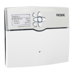 Heizungsregelung Resol Delta Therm HC Max inkl. 5 Sensoren