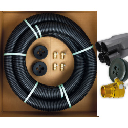 AustroPEX WP-Anschlussset 8m WPP 125/DN25 2x32 KSR32+25