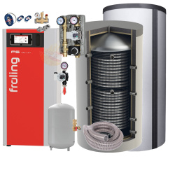 Fröling P5 20kW Komplettset