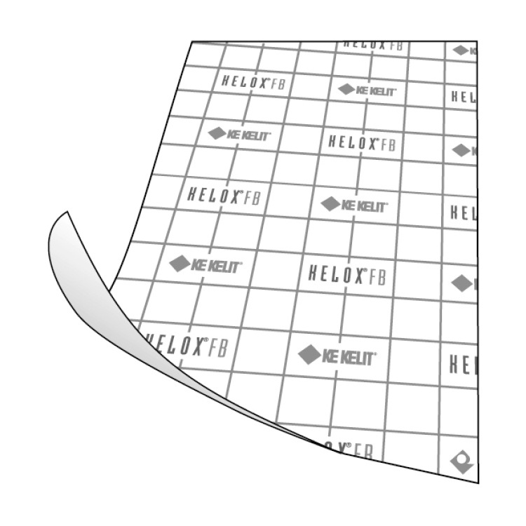 Rasterfolie KM631 KELOX 100m²  2mx50m gefaltet
