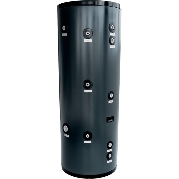 Edelstahlspeicher KHT Max 300L mit 1 Hochleistungsregister 4,5m²