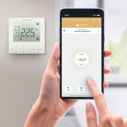 Raumthermostat SELTRON WT1B, kabellos, batteriebetrieben,...