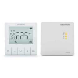 Raumthermostat SELTRON WT1B, kabellos, batteriebetrieben,...