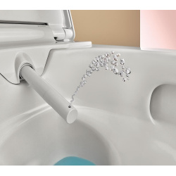 Dusch-WC Geberit AquaClean Alba mit KeraTect, weiß