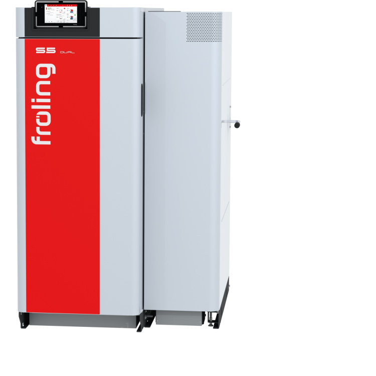 Kombikessel Fröling S5-Dual 30 kW