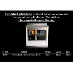 Tischherd Rizzoli S 90 Moderna