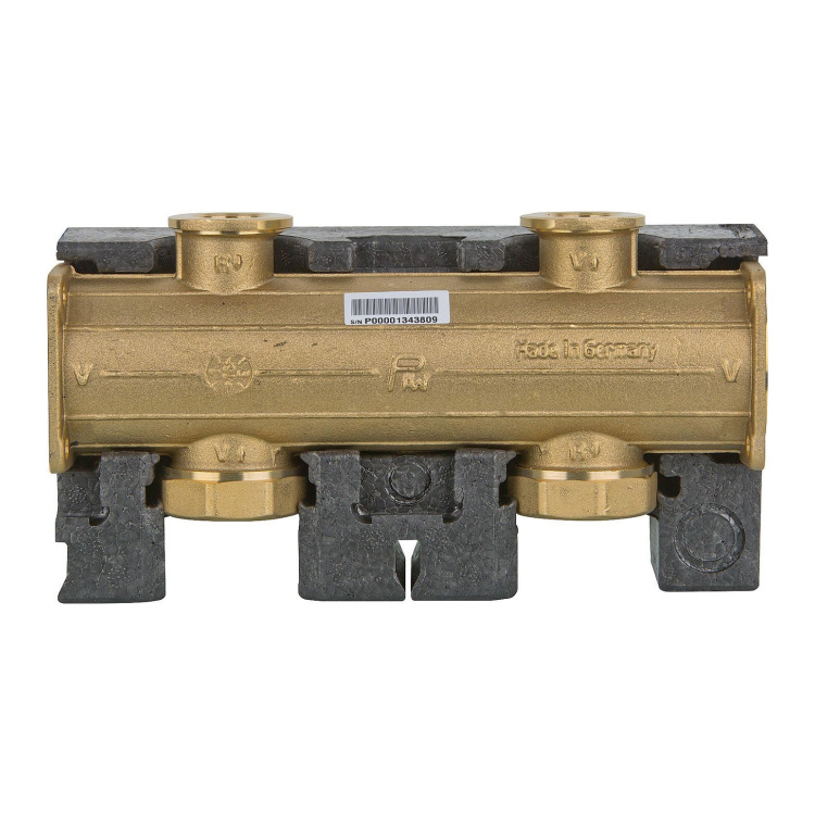 PAW Modulverteiler DN32 Erweiterungsmodul mit Isolierung