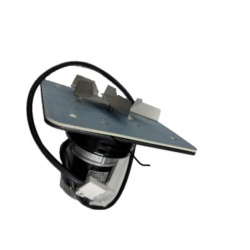 Abgas Ventilator mit Flansch, und Dichtung für...