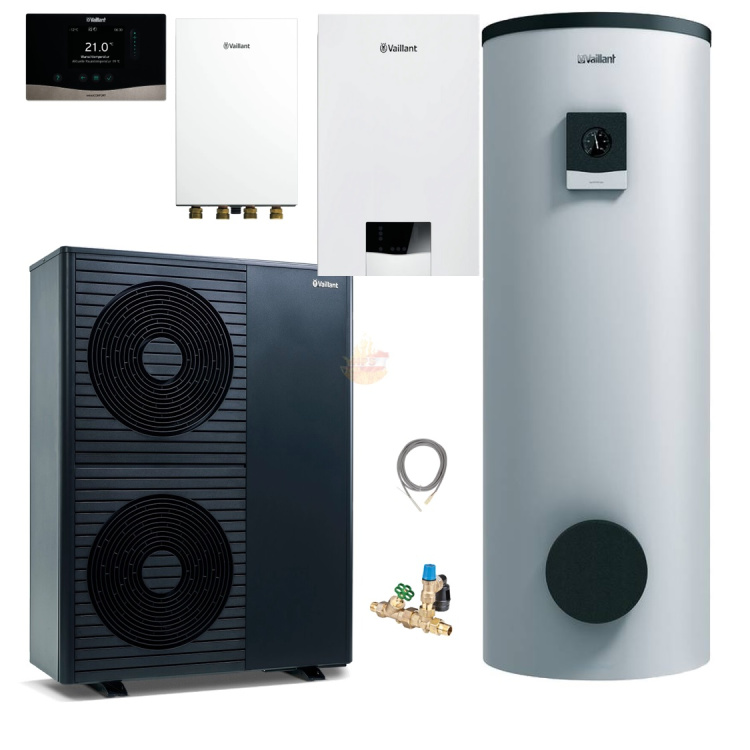 Vaillant aroTHERM Plus Komplettset 105/8.1 10,58 kW mit Wärmetauscher