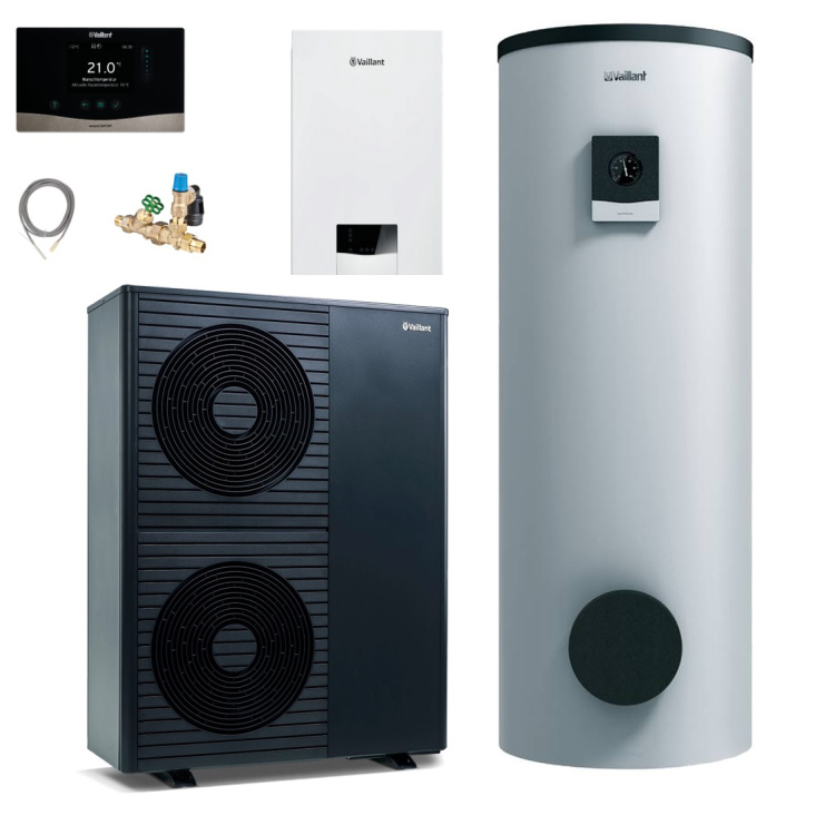 Vaillant aroTHERM Plus Komplettset 105/8.1 10,58 kW ohne Wärmetauscher