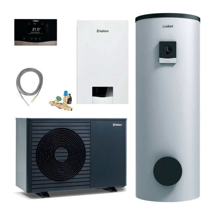 Vaillant aroTHERM Plus Komplettset 125/8.1 12,14 kW ohne Wärmetauscher