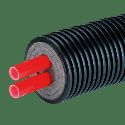 Fernwärmerohr Austropex Double 1lfm 2x DN16 20x1,9...
