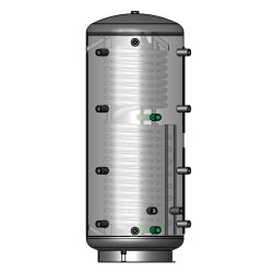 Hygienepufferspeicher HS2 1000 mit 2 Solarregister Ditech by Austria Email