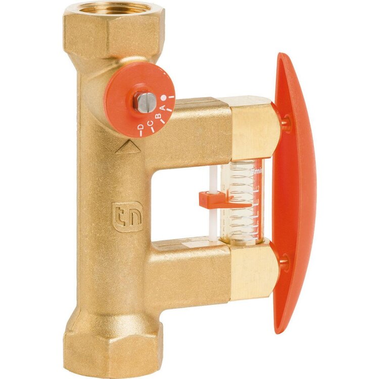 Abgleichventil Tacosetter Bypass 100, DN 40 (6/4") IG 30-120 l/min