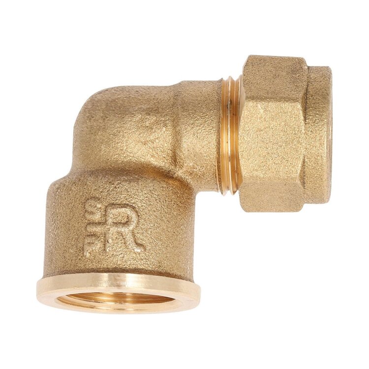 Klemmringverschraubung Winkelübergang 1/2" IG - 22mm