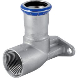 Mapress ES Anschlusswinkel abgesetzt 90° d15mm Rp...