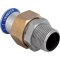 Mapress ES Übergangsverschraubung d18mm x 1/2" AG