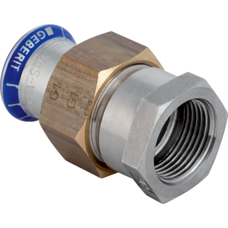 Mapress ES Übergangsverschraubung d22mm x 3/4" IG