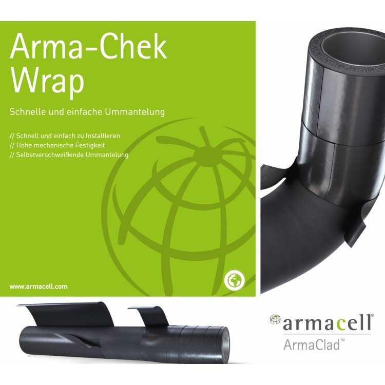 Arma-Chek Wrap 500mm flexibel Ummantelungsband , Länge 10m