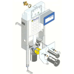 Huter Matro 1010G mit Geberit Spülkasten