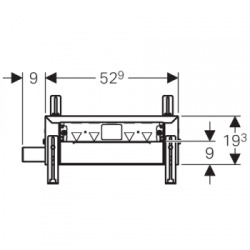 Geberit Kombifix Duschelement für Massivbau, H34