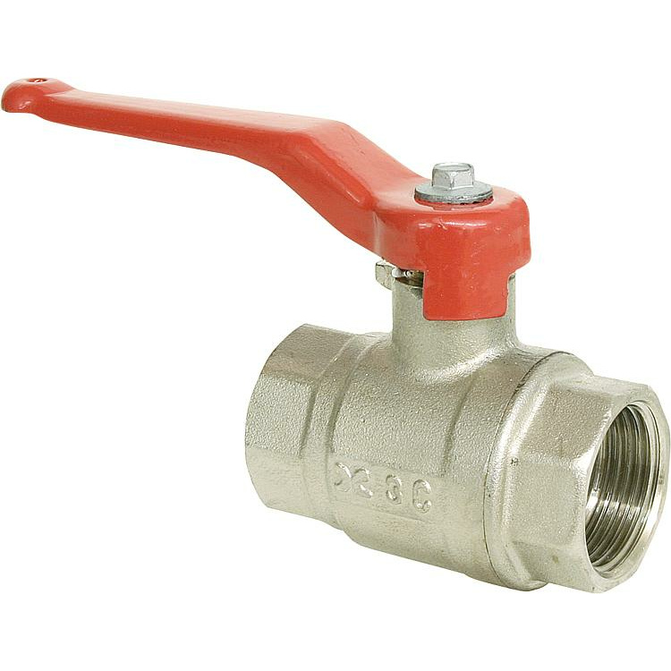 Messingkugelhahn verstärkte Industrieausführung -20-+100 C°  IG/IG 1/2"