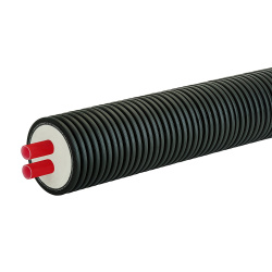 Fernwärmerohr Austropur Double plus 1lfm 2x DN25...