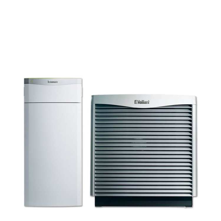 Vaillant W&auml;rmepumpe flexoTHERM VWF 57/4 exclusive Austria Edition mit 1 x Luft/Wasser Kollektor aroCOLLECT, 5,4 kW