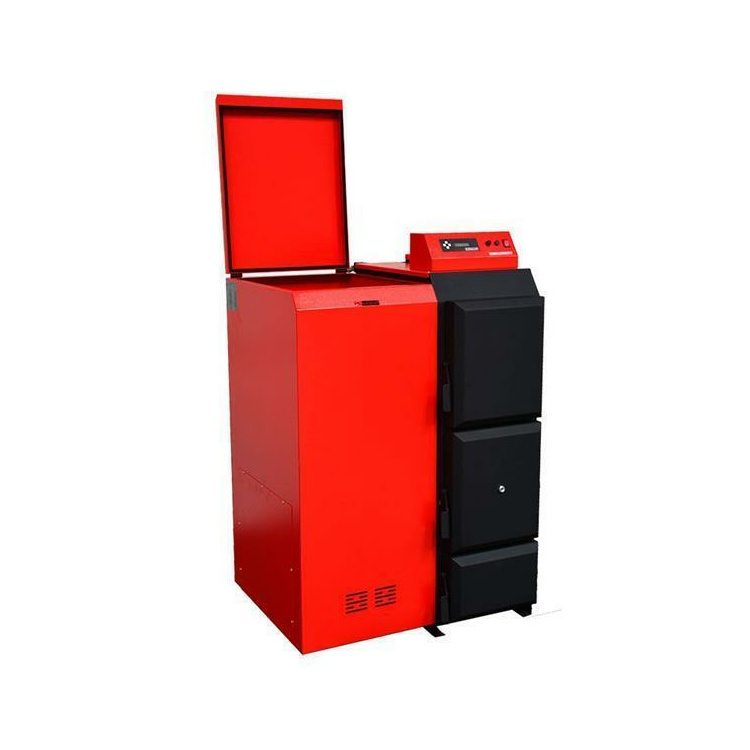 Pelletkessel Pelling 25 eco Behälter Maxi 135 kg links