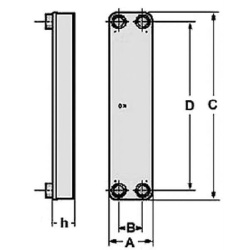 Plattenw&auml;rmetauscher Zilmet 10/20