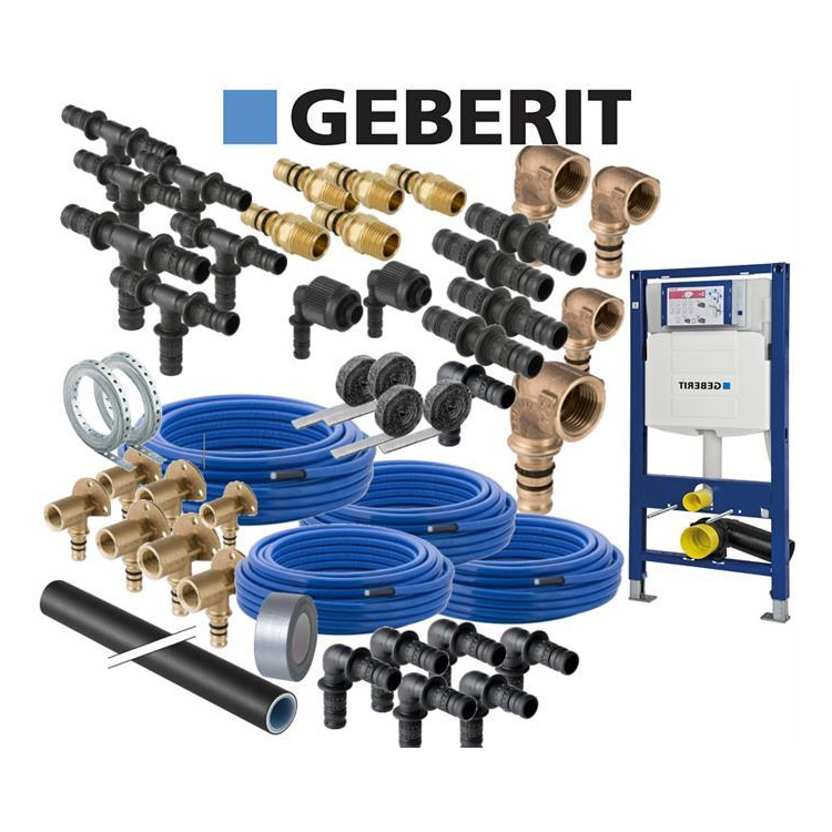 Geberit Mepla Sanitär Hausbaupaket