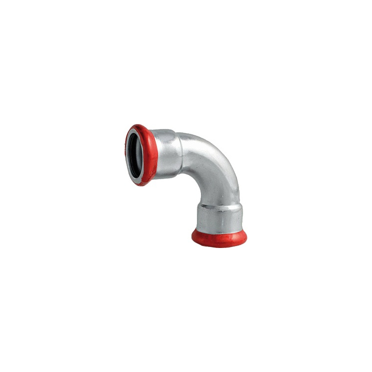 C-Stahl Bogen 22mm 90° (I/I)