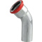 C-Stahl Bogen 42 mm 45° (I/A)